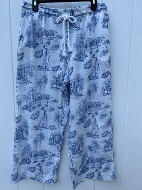 Cynthia Rowley Beach Lounge Pants Large